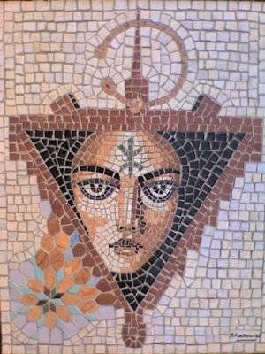 rostro amazigh (bereber) mosaicos