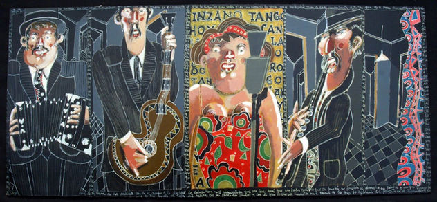 serie del tango. "con detalle de cantora gorda"