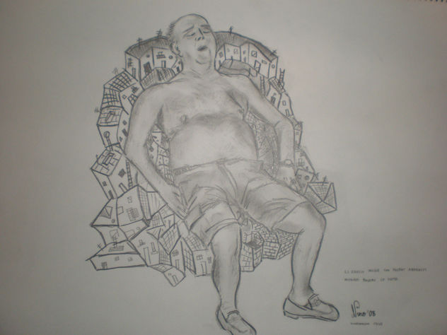 El abuelo sueña con pueblos andaluces en sus horas de siesta