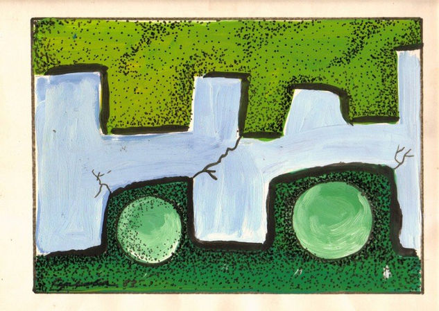 TOTEM,1983 Mixed media Card Others