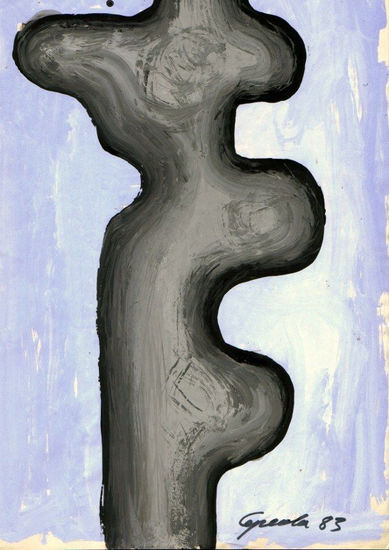 TOTEM,1983 Gouache Papel Otros