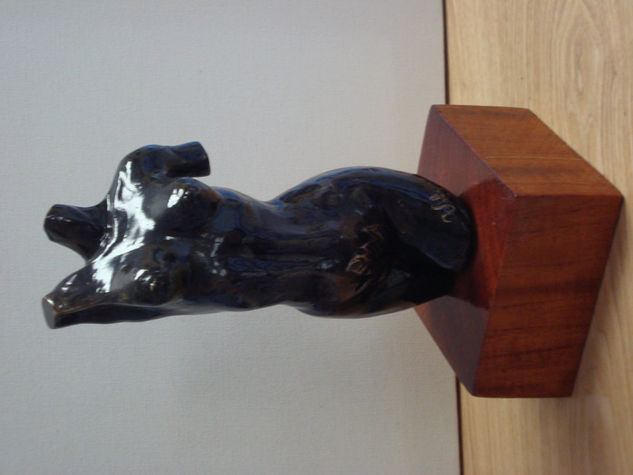 eva negra Bronze Figurative