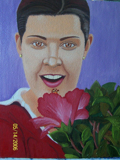 Herica Oil Canvas Portrait