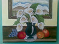 florero con pintura