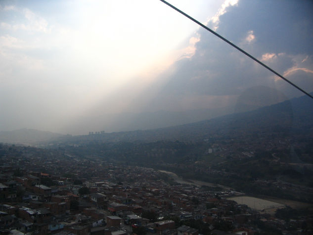 Medellin al Sur desde Metro Cable 