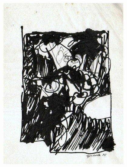 ABSTRACCIÓN II,1975 Ink