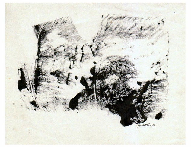 ABSTRACCIÓN IV,1975 Ink