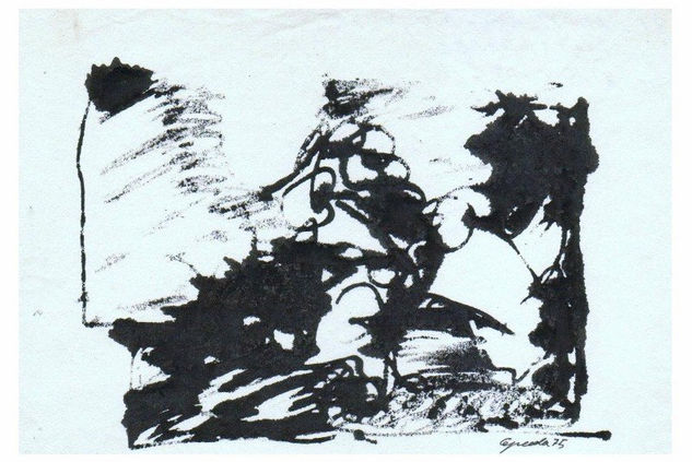 ABSTRACCIÓN III,1975 Ink