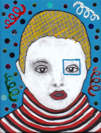 niño fiesta Paper Portrait