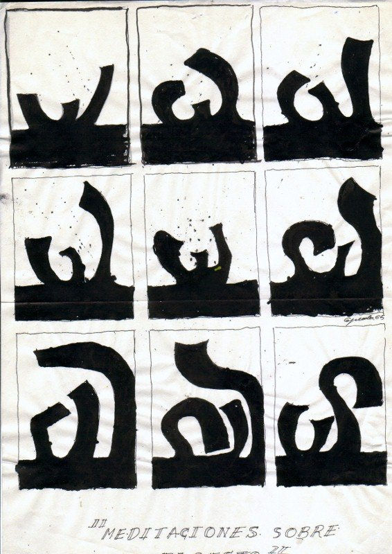 556.MEDITACIONES SOBRE EL GESTO I,1995