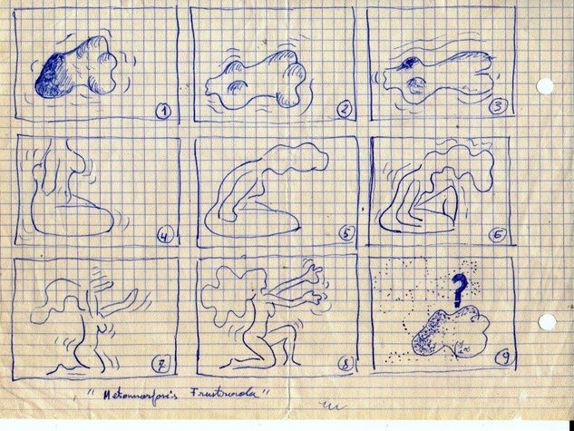 METAMORFOSIS FRUSTRADA,1968 Tinta