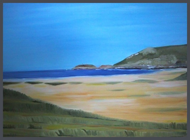 Marina Oil Canvas Landscaping