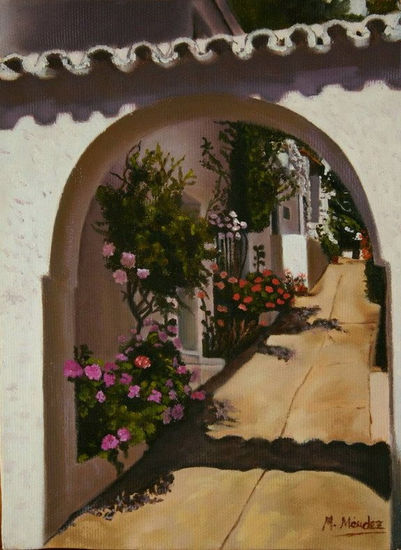 Rincón Andaluz Oil Canvas Landscaping