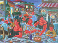 mangiando in trastevere