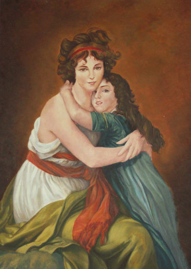 elisabeth Louis y su hija 