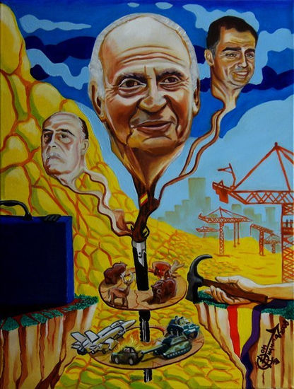 El imparable ascenso de la democracia en el Reino de España Oil Canvas Landscaping