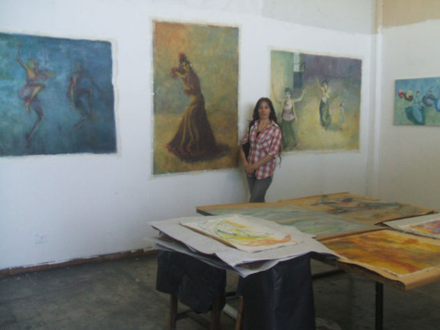 muestra del taller de pintura 