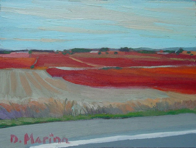 Carretera10 Oil Panel Landscaping