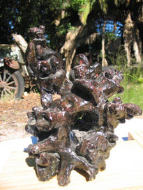 "Escultura negra"