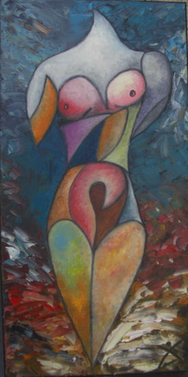 mujer Oil Canvas Nude Paintings