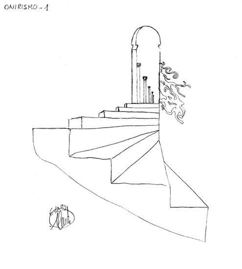 Escalera (1990) Pencil