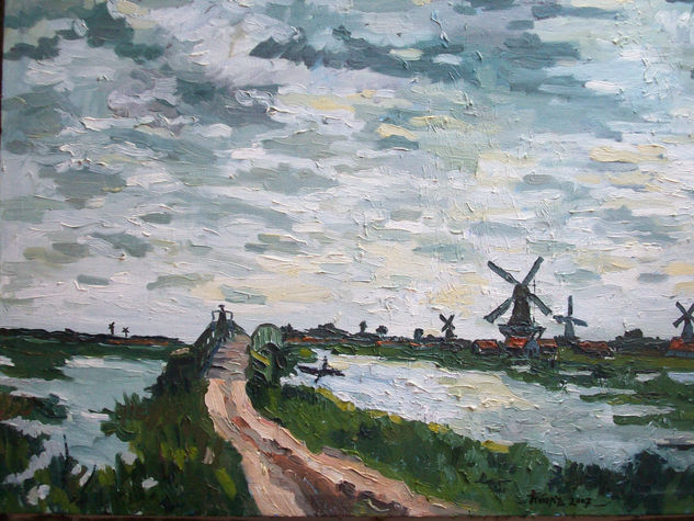 paisaje europeo Oil Canvas Landscaping