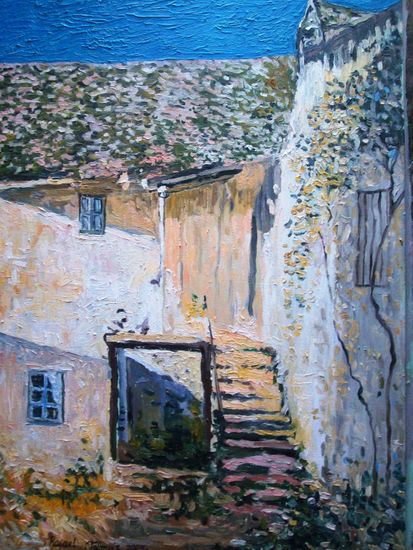 escaleras Oil Canvas Landscaping