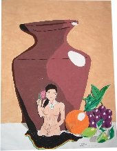 FANTASIA MICHOACANA Acrylic Card Still Life Paintings