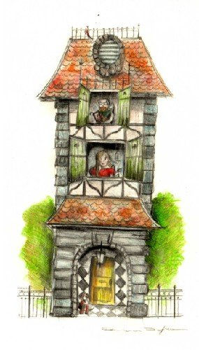 La Casa de Jenny Pencil (coloured) Card Others