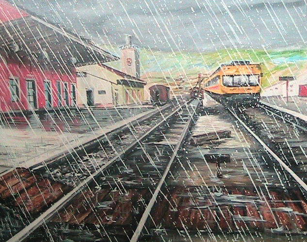 estacion Oil Canvas Landscaping