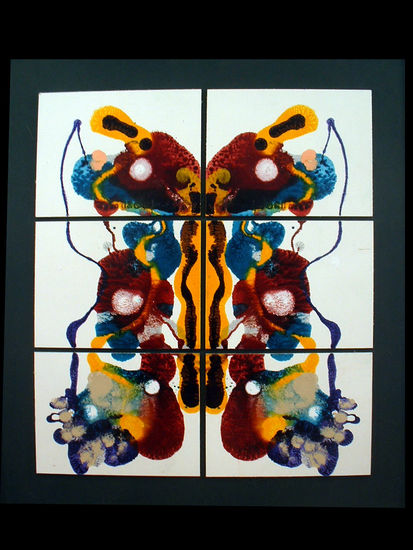 Hormiga-Mariposa Mixed media Panel