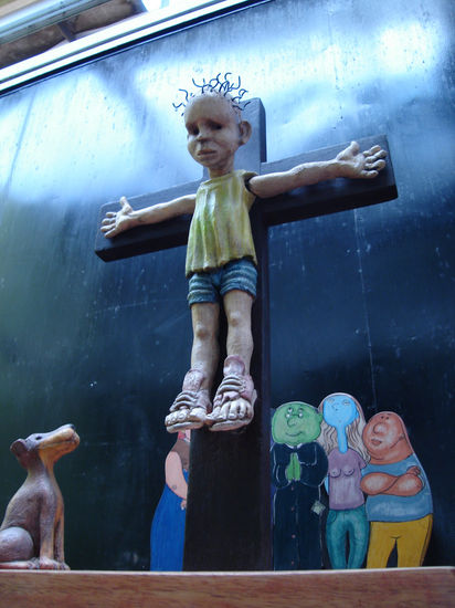 BUKY Y UN NIÑO DE LA CALLE LLAMADO JESUS 