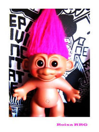 Pink troll