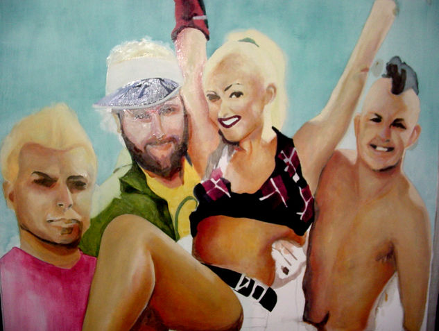 gwen y ellos Oil Canvas