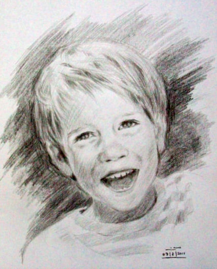 Niño sonriente