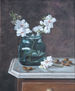 Bote con flor de almendro