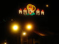 velas sobre las calles