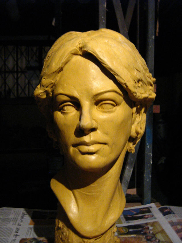 cabeza de mujer