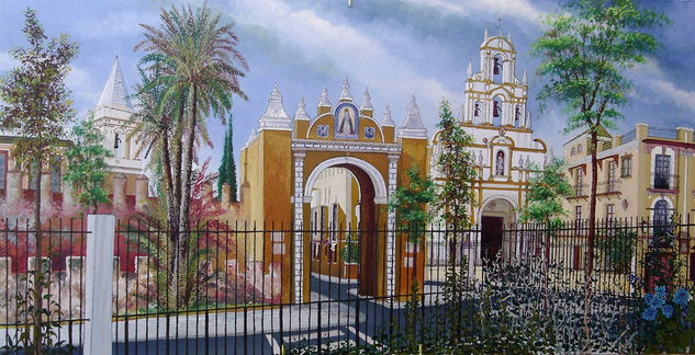 Sevilla (Basílica de la Macarena) Oil Canvas Landscaping