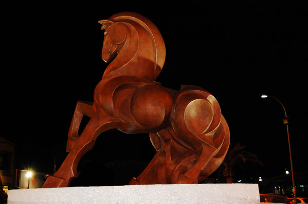 El caballo Bronze Figurative