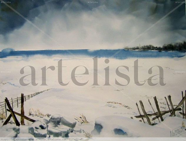 NIEVE EN LA PLAYA
