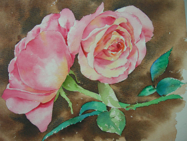 rosas rosas Watercolour Paper Landscaping