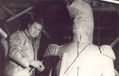 Modelando la figura de San Martin para Tandil, Argentina