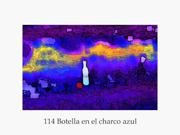 114  Botella en el Charco azul 