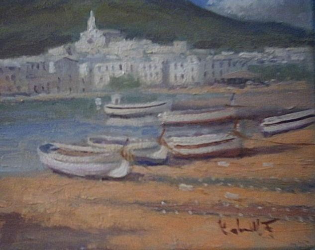 Cadaqués Oil Canvas