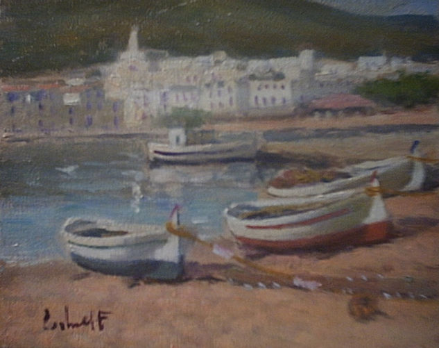 Cadaqués Óleo Lienzo