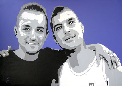 Amigos malagueños