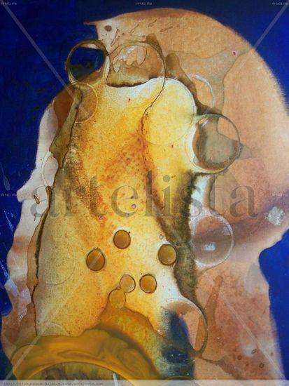 Molusco Organico Acrylic Canvas Figure Painting