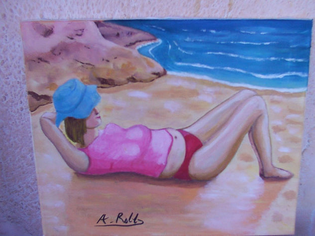 MONIQUE EN  EL SUR Acrylic Canvas Landscaping