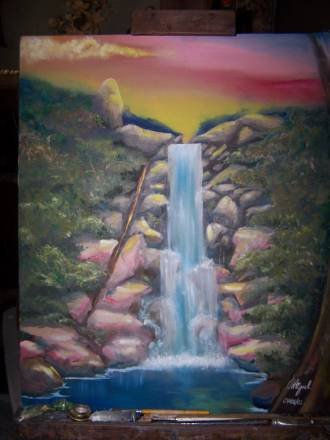 The rainbow Fall